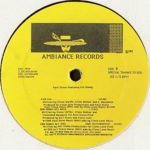 画像2: KOOL STEVE / CLUB ERN b/w KOOL STEVE ERN MONEY (2)