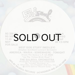 画像2: THE SALSOUL ORCHESTRA / WEST SIDE STORY b/w MAGIC BIRD OF FIRE (2)