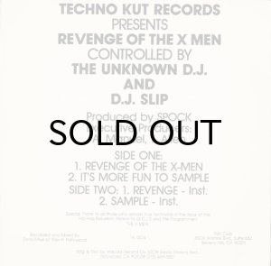 画像2: THE X-MEN (THE UNKNOWN D.J. & D.J. SLIP) / REVENGE OF THE X-MEN (2)