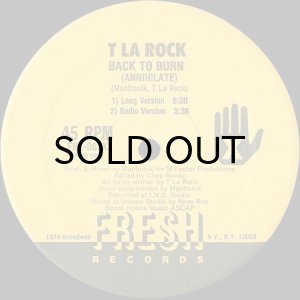 画像3: T LA ROCK / BACK TO BURN (ANNIHILATE) (3)