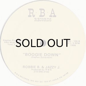画像2: ROBBIE B & JAZZY J / ROCK THE GO-GO b/w BOOGIE DOWN (2)