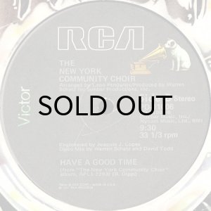 画像2: THE NEW YORK COMMUNITY CHOIR / EXPRESS YOURSELF b/w HAVE A GOOD TIME (2)