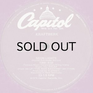 画像2: KRAFTWERK / THE MODEL b/w NEON LIGHTS (2)