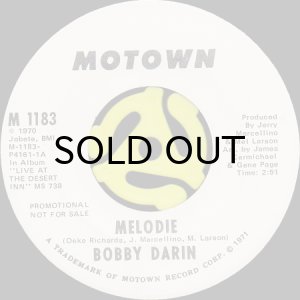 画像1: BOBBY DARIN / MELODIE (45's) (1)