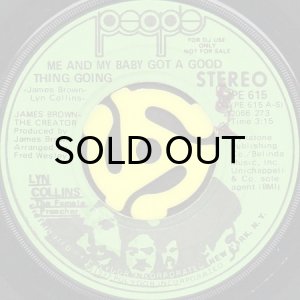 画像2: LYN COLLINS / ME AND MY BABY GOT A GOOD THING GOING (45's) (PROMO) (2)