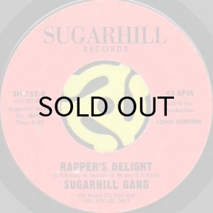 画像1: SUGARHILL GANG / RAPPER'S DELIGHT (45's) (1)