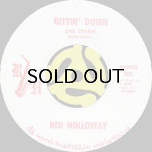 画像1: RED HOLLOWAY / GETTIN' DOWN (45's) (1)