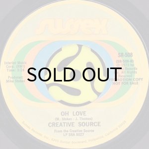 画像2: CREATIVE SOURCE / YOU'RE TOO GOOD TO BE TRUE b/w OH LOVE (45's) (2)