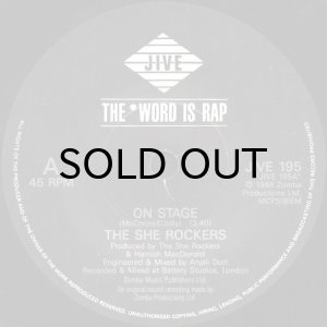 画像3: SHE ROCKERS / ON STAGE b/w GET UP ON STAGE (45's) (3)