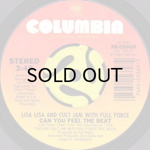 画像1: LISA LISA AND CULT JAM WITH FULL FORCE / CAN YOU FEEL THE BEAT (45's) (1)