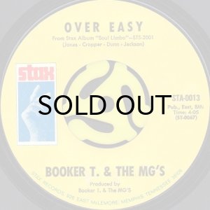 画像2: BOOKER T. & THE MG'S / HANG 'EM HIGH b/w OVER EASY (45's) (2)
