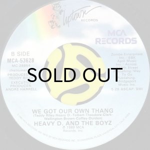 画像2: HEAVY D. & THE BOYZ / WE GOT OUR OWN THANG (45's) (2)