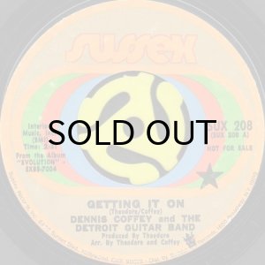 画像1: DENNIS COFFEY AND THE DETROIT GUITAR BAND / GETTING IT ON (45's) (1)