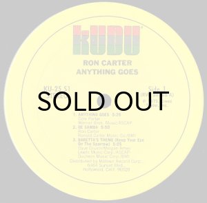 画像3: RON CARTER / ANYTHING GOES (LP) (3)