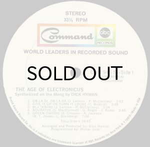 画像3: DICK HYMAN / THE AGE OF ELECTRONICUS (3)