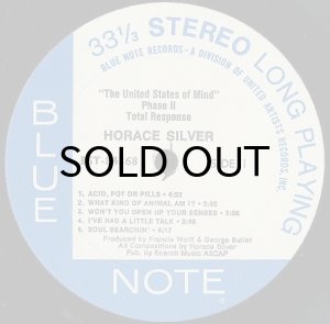 画像3: HORACE SILVER / TOTAL RESPONSE (3)
