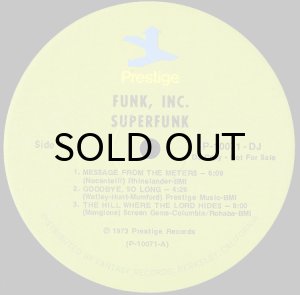 画像3: FUNK INC / SUPERFUNK (3)