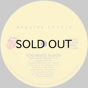 画像3: THE ROLLING STONES / TOO MUCH BLOOD (3)