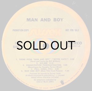 画像3: O.S.T. (J.J. JOHNSON, QUINCY JONES, BILL WITHERS) / MAN AND BOY (3)