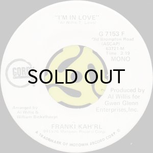 画像2: FRANKI KAH'RL / I'M IN LOVE (45's) (2)