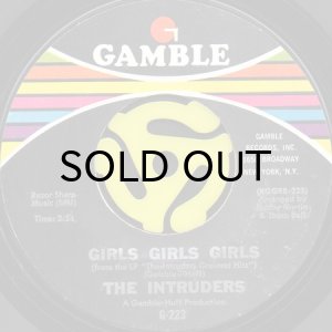 画像2: THE INTRUDERS / GIVE HER A TRANSPLANT b/w GIRLS GIRLS GIRLS (45's) (2)