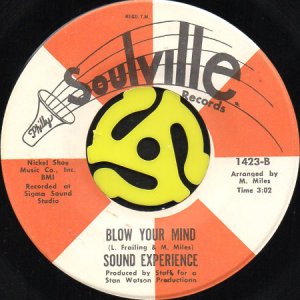 画像2: SOUND EXPERIENCE / 40 ACRES AND A MULE b/w BLOW YOUR MIND (45's) (2)