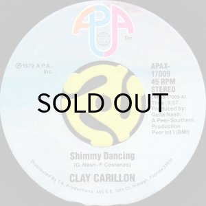 画像1: CLAY CARILLON / SHIMMY DANCING b/w TOMORROW (45's) (1)