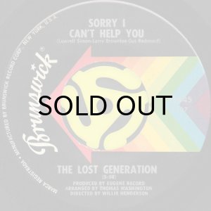 画像2: THE LOST GENERATION / SOMEDAY b/w SORRY I CAN'T HELP YOU (45's) (2)