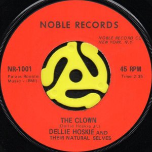 画像1: DELLIE HOSKIE AND THEIR NATURAL SELVES / THE CLOWN (45's) (1)