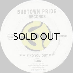 画像2: RJD2 / RAIN b/w FIND YOU OUT (45's) (2)