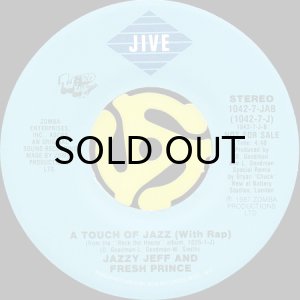 画像2: JAZZY JEFF AND FRESH PRINCE / A TOUCH OF JAZZ (45's) (2)