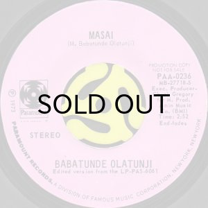 画像2: BABATUNDE OLATUNJI / TAKUTA b/w MASAI (45's) (2)