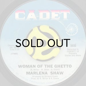 画像1: MARLENA SHAW / WOMAN OF THE GHETTO (45's) (1)