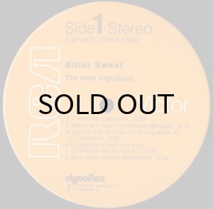 画像3: MAIN INGREDIENT / BITTER SWEET (3)