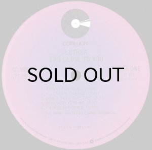 画像3: LUTHER / THIS CLOSE TO YOU (3)