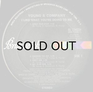 画像3: YOUNG & COMPANY / I LIKE WHAT YOU ARE DOING TO ME (LP) (3)