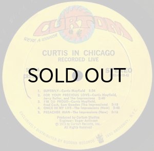 画像3: CURTIS MAYFIELD / CURTIS IN CHICAGO (3)