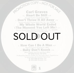 画像3: CARL GRAVES / SAME (3)