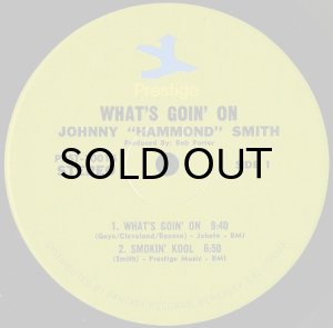 画像3: JOHNNY "HAMMOND" SMITH / WHAT'S GOING ON (3)