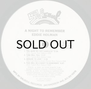 画像3: EDDIE HOLMAN /  A NIGHT TO REMEMBER (3)