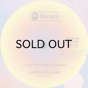 画像2: LENNY WILLIAMS / YOU GOT ME RUNNING (12) (2)