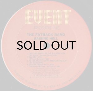 画像3: THE FATBACK BAND / RAISING HELL (3)