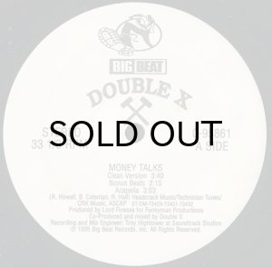 画像3: DOUBLE X / MONEY TALKS b/w MAKE SOME NOISE (3)