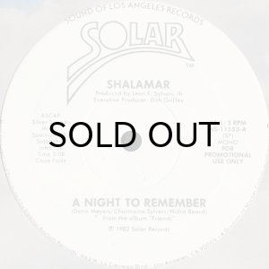画像2: SHALAMAR / A NIGHT TO REMEMBER (12) (2)