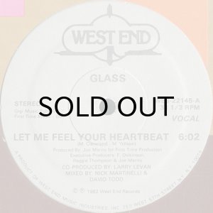 画像1: GLASS / LET ME FEEL YOUR HEARTBEAT (1)