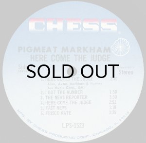 画像3: PIGMEAT MARKHAM / HERE COME THE JUDGE (LP) (3)