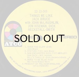 画像3: JACK BRUCE / THINGS WE LIKE (3)