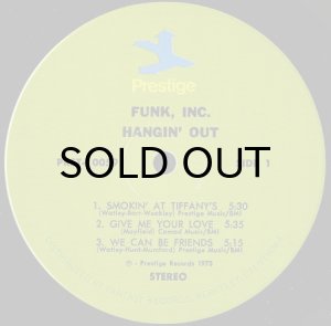 画像3: FUNK INC / HANGIN' OUT (3)