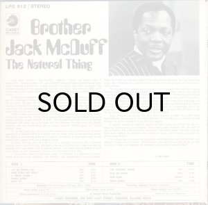 画像2: BROTHER JACK McDUFF / THE NATURAL THING (2)