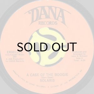 画像1: SOLARIS / A CASE OF THE BOOGIE b/w YOU AND ME (45's) (1)
